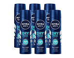 Nivea Men Dry Fresh Deodorant Spray Voordeelverpakking 6x150ML