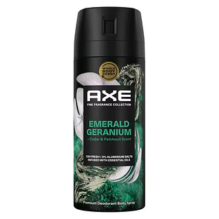 Axe Deodorant Bodyspray Emerald Geranium 150ML
