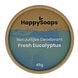 HappySoaps Fresh Eucalyptus Deodorant 45GR HappySoaps Fresh Eucalyptus Deodorant 45GR