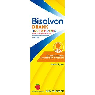 Bisolvon Drank voor Kinderen Aardbei 125ML