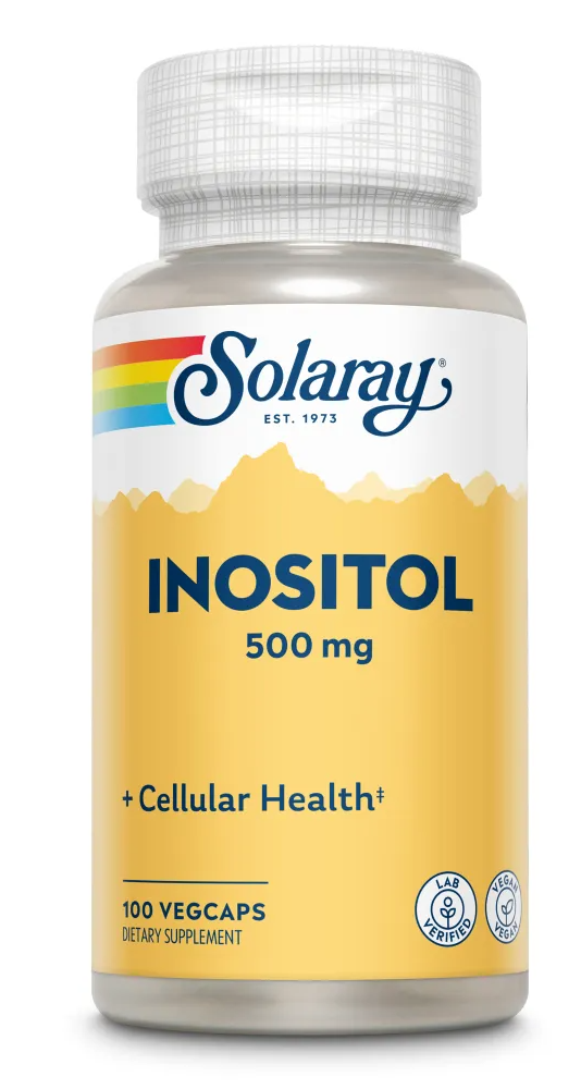 Solaray Inositol 500mg Capsules 100VCP
