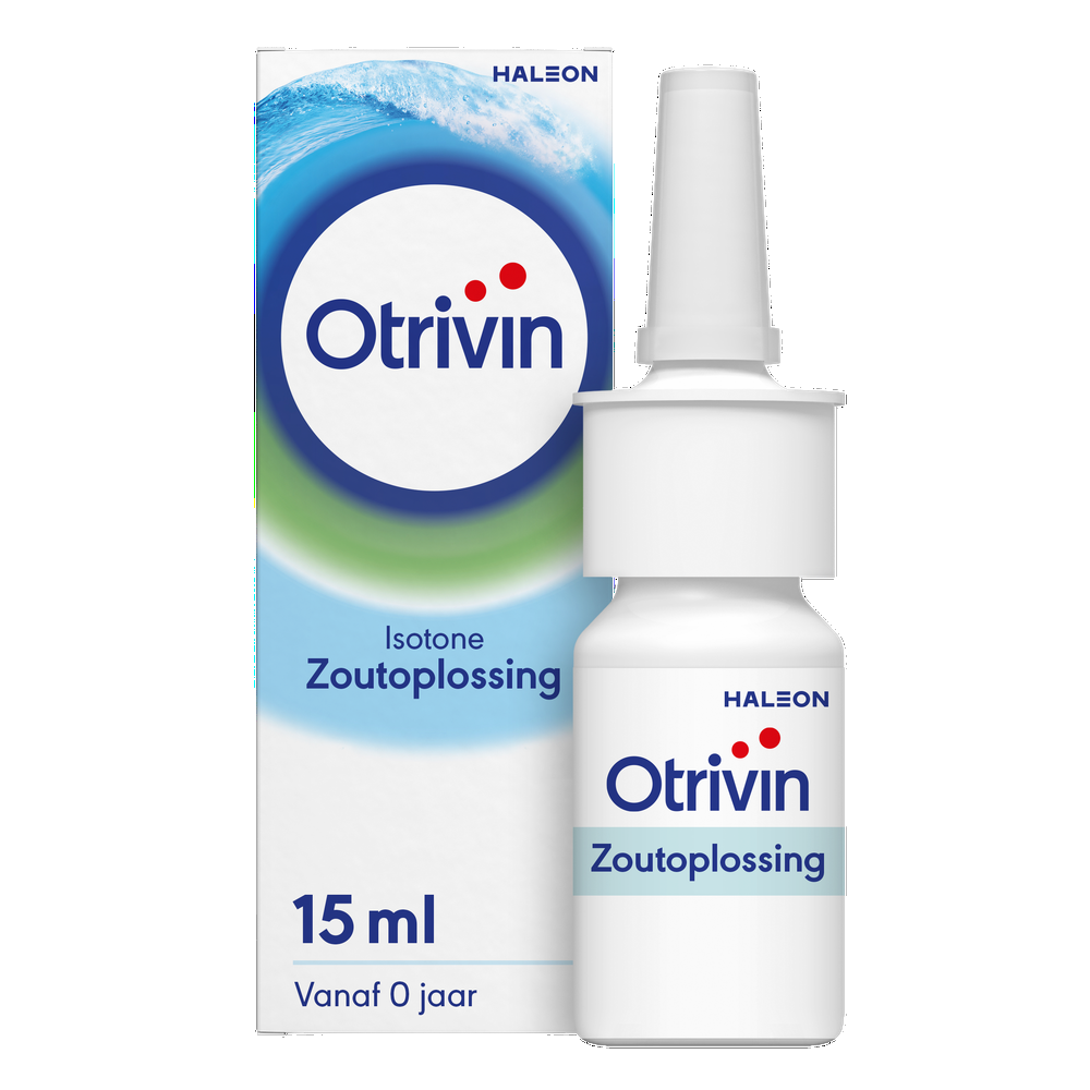 Otrivin Zoutoplossing Neusspray bij een verstopte neus afbeelding