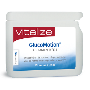Vitalize GlucoMotion Collageen Type II Capsules 60CP
