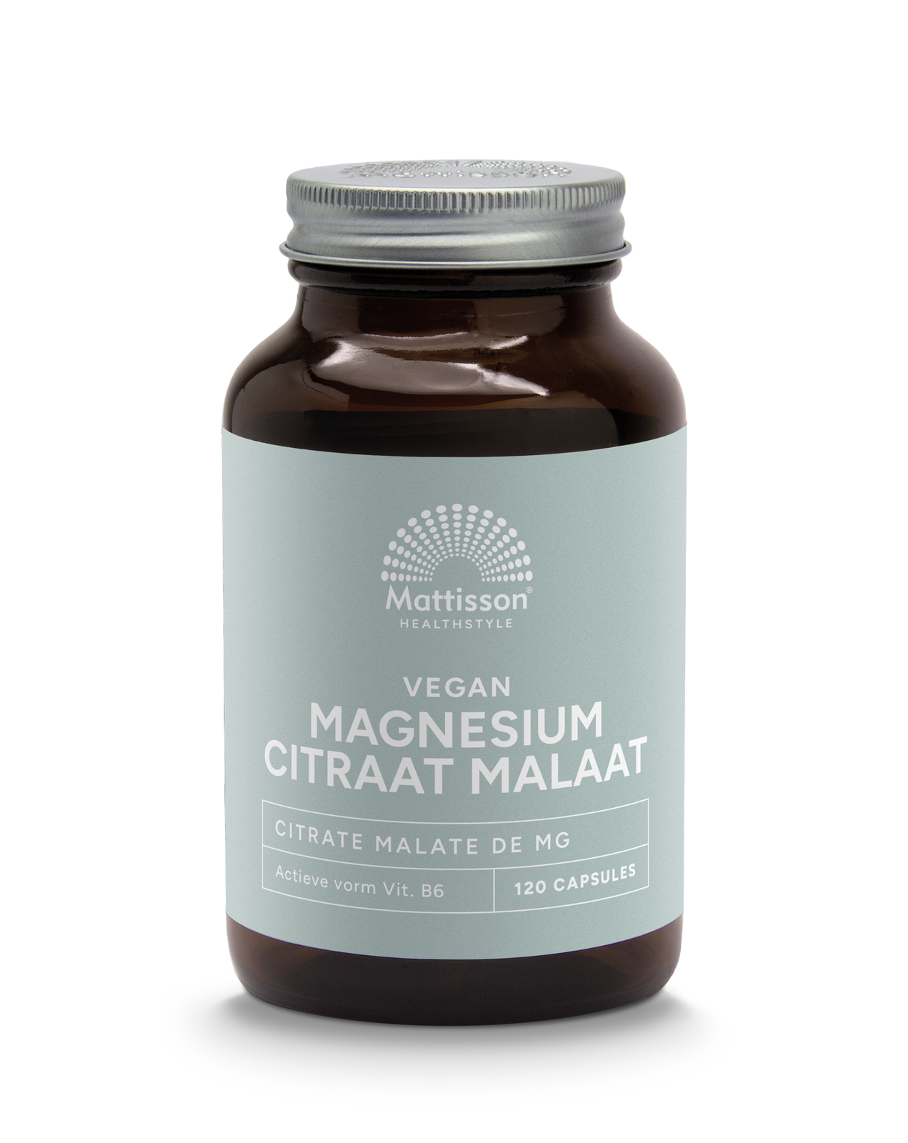 Mattisson HealthStyle Magnesium Citraat Malaat 78mg 120VCP