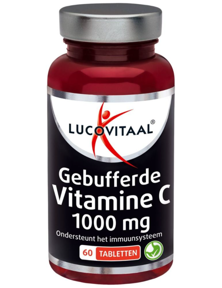 Lucovitaal Gebufferde Vitamine C 1000 mg Tabletten afbeelding 1