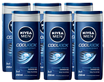 Nivea Men Cool Kick Shower Gel Voordeelverpakking 6x250ML