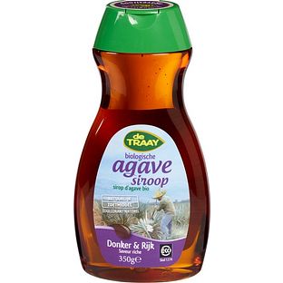 De Traay Agavesiroop Donker & Rijk Biologisch 350GR