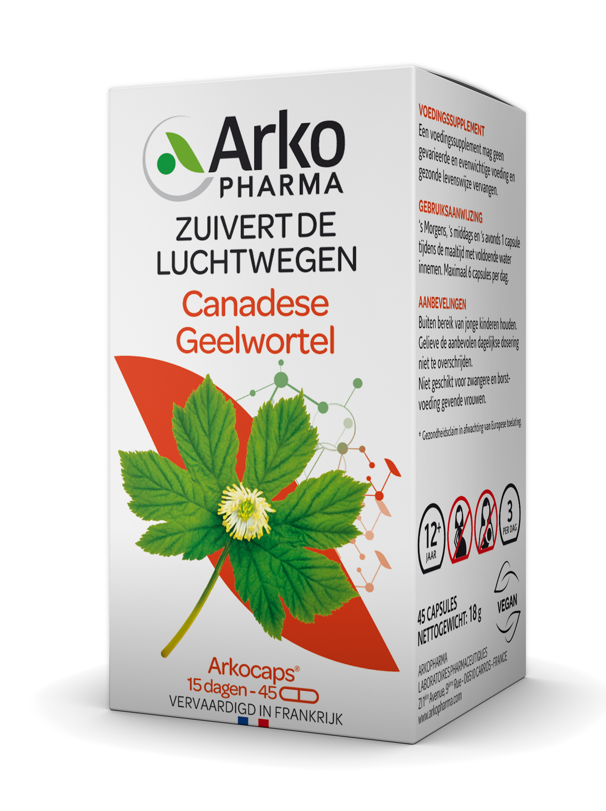 Arkocaps Canadese Geelwortel Capsules afbeelding