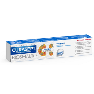 Curasept Biosmalto Junior Toothpaste Caries, Abrasion & Erosion 75ML