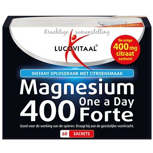 Lucovitaal Magnesium Citraat 400 Forte Poeder 60ST
