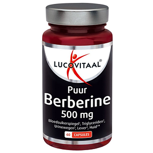 Lucovitaal Berberine Puur 500 mg Capsules 60CP