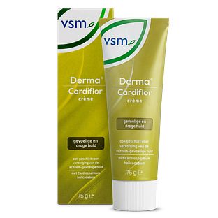 Vsm Derma Cardiflor Crème - gevoelige en droge huid 75GR