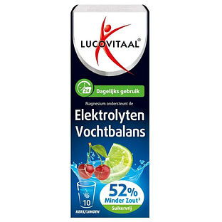 Lucovitaal Elektrolyten Vochtbalans Bruistablet 10ST