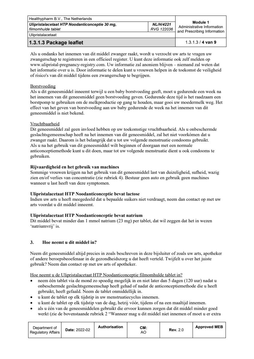 Noodanticonceptie afbeelding van document #4, leaflet