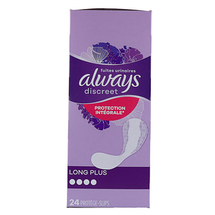 Always Discreet Incontinentie Inlegkruisjes Long Plus 24ST