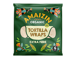 Amaizin Organic Tortilla Wraps Extra Fibre 6ST Amaizin Organic Tortilla Wraps Extra Fibre 6ST