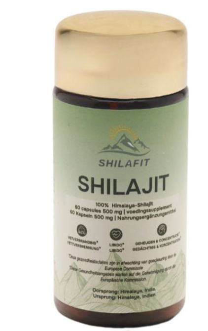 Shilafit Shilajit 500mg Capsules 60CP