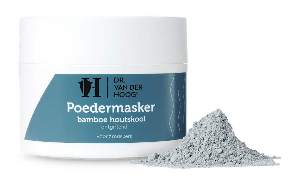 Dr Van der Hoog Poedermasker Bamboe Houtskool afbeelding 1