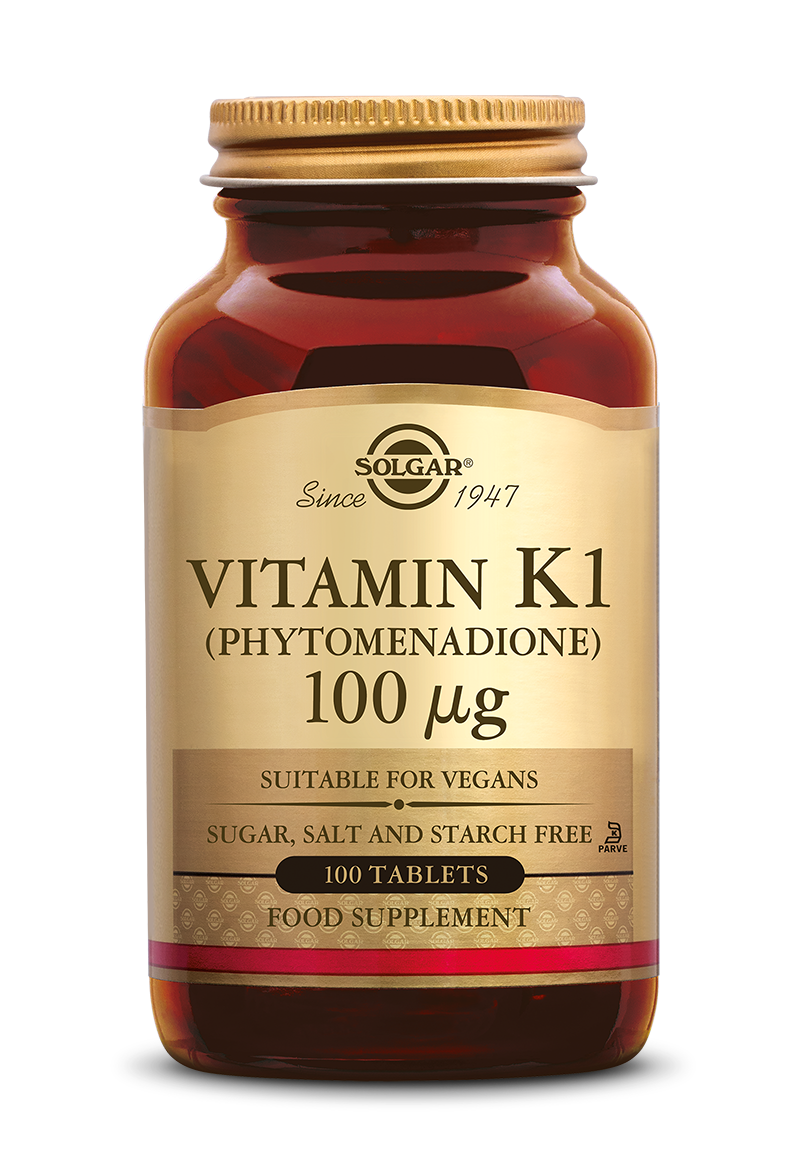 Solgar Vitamine K-1 100 mcg Tabletten 100TB