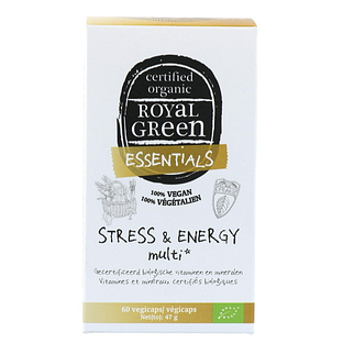 Royal Green Stress & Energy Multi Bio Capsules 60VCP Royal Green Stress & Energy Multi Bio Capsules 60VCP