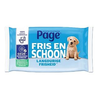 Page Fris en Schoon Vochtig Toiletpapier 74ST