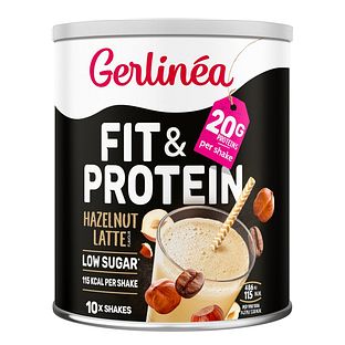 Gerlinéa Fit & Protein Shake Hazelnut Latte 340GR Gerlinéa Fit & Protein Shake Hazelnut Latte 340GR