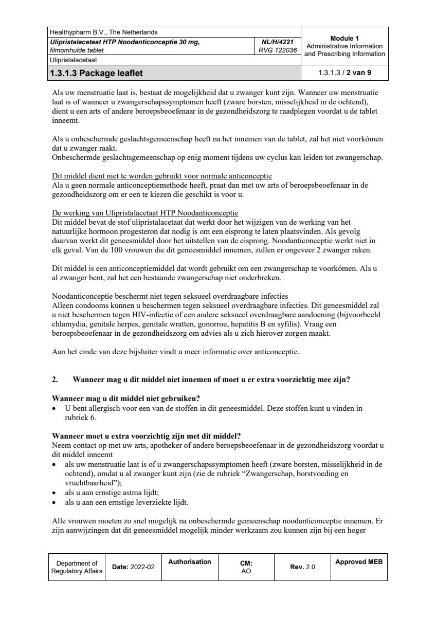 Noodanticonceptie afbeelding van document #2, leaflet