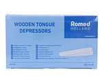 Romed Houten Tong Spatels 100ST