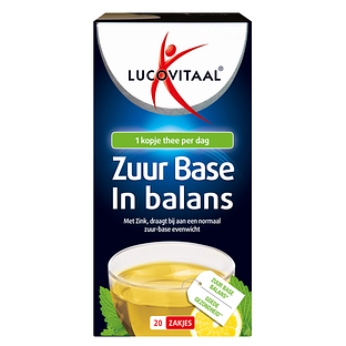 Lucovitaal Zuur Base Thee 20ST