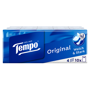 Tempo Zakdoekjes Regular 10ST