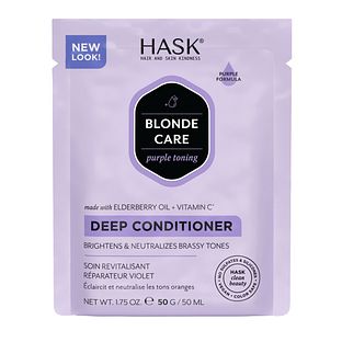 Hask Blonde Care Purple Toning Deep Conditioner 50GR