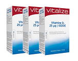 Vitalize Vitamine D Capsules Voordeelverpakking 3x120CP