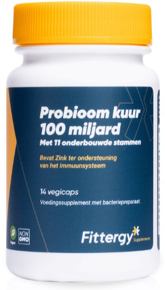 Fittergy Probioom Kuur 100 Miljard Capsules afbeelding