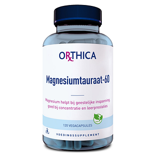 Orthica Magnesiumtauraat 60 Capsules 120VCP