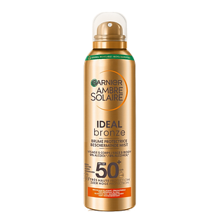 Garnier Ambre Soleil Ideal Bronze SPF50 Mist 150ML Garnier Ambre Soleil Ideal Bronze SPF50 Mist 150ML