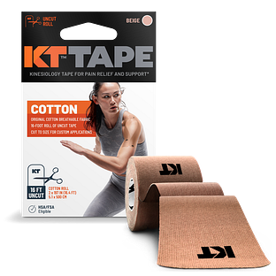 KT Tape Elastic Sports Tape Roll Beige 1ST