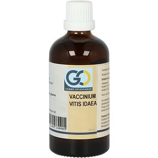 GO Gemmo Oplossingen Vaccinium Vitis Idaea Bio Tinctuur 100ML