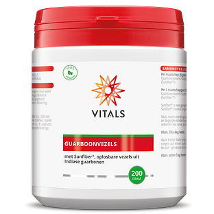 Vitals Guarboonvezels 200GR Vitals Guarboonvezels 200GR