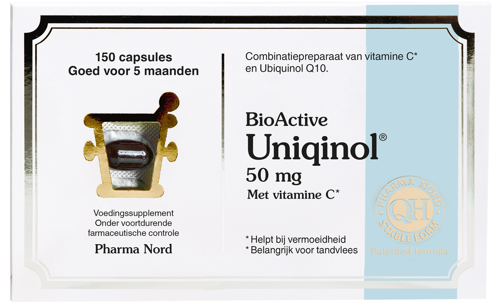 Pharma Nord BioActive Uniqinol 50mg QH Capsules 150CP