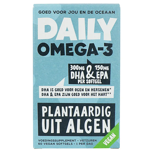 Daily Omega-3 DHA & EPA Vegan Softgels 60VCP Daily Omega-3 DHA & EPA Vegan Softgels 60VCP