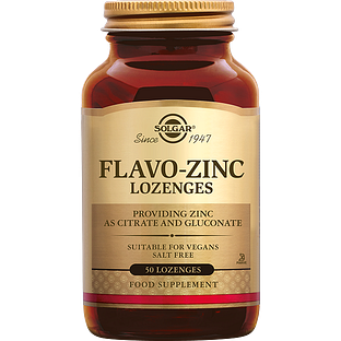 Solgar Flavo Zinc Lozenges Zink Zuigtabletten 50ZTB