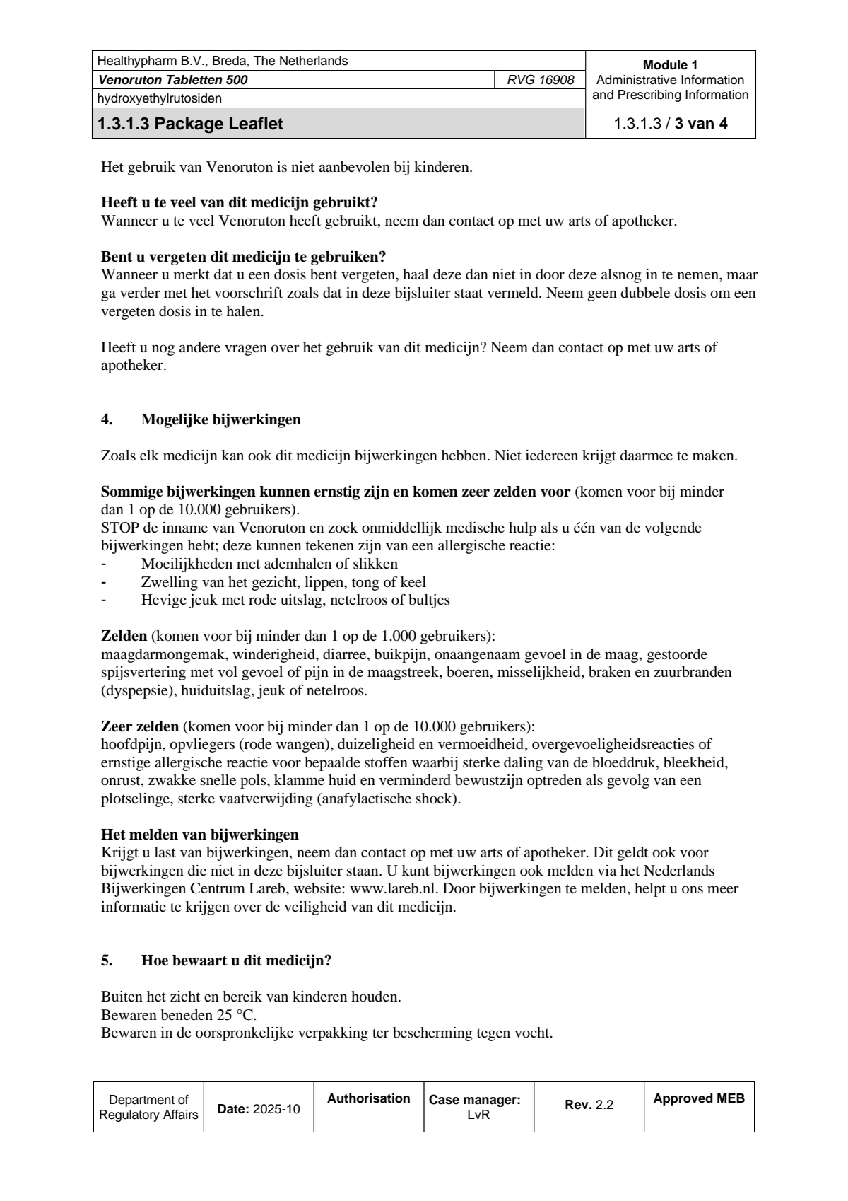 500mg Tabletten afbeelding van document #3, leaflet