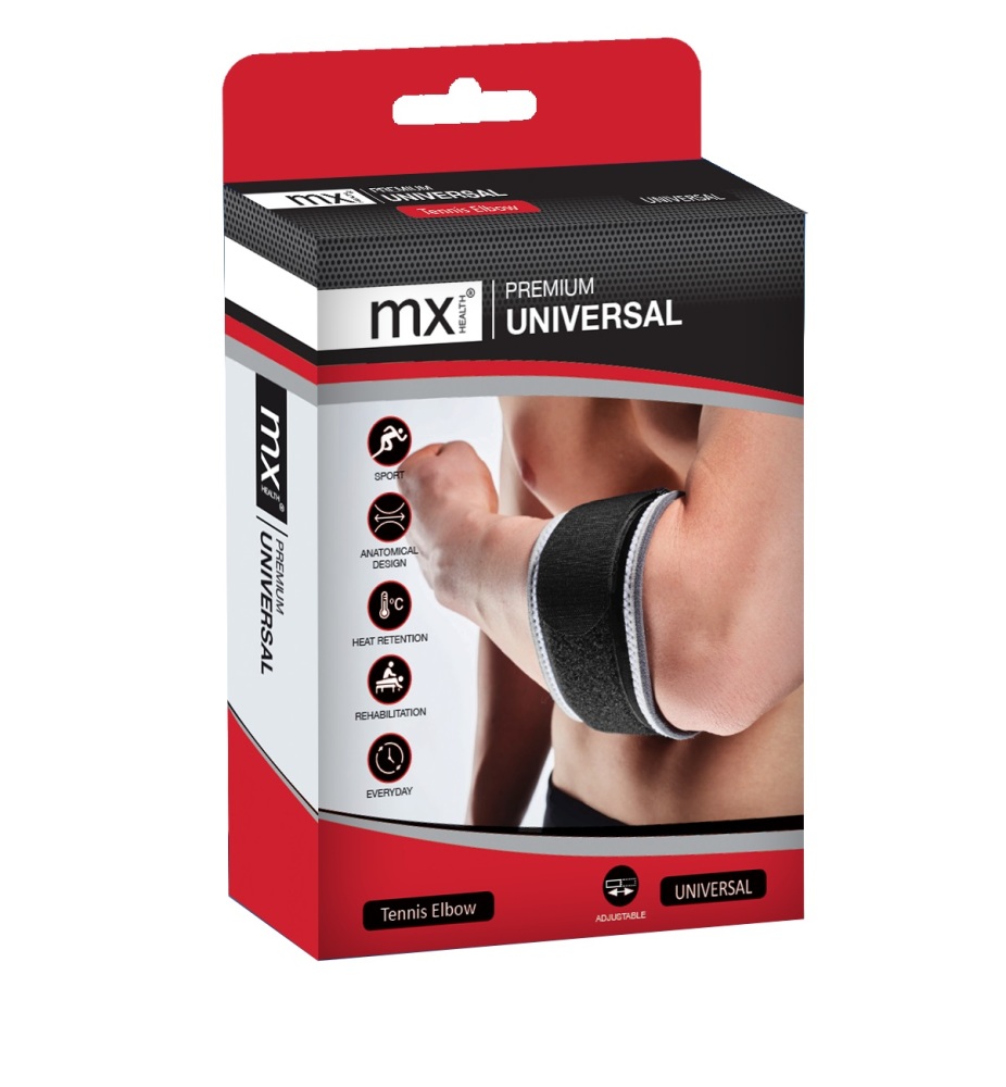 MX Health Premium Neopreen Tennis Elbow Support - Universal
