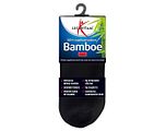 Lucovitaal Bamboe Enkelsokken Zwart 35-38 1PR