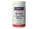 Lamberts Acetyl-L-Carnitine 500mg Capsules 60CP Lamberts Acetyl-L-Carnitine 500mg Capsules 60CP