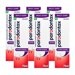 Parodontax Ultra Clean Tandpasta Multiverpakking 6x75ML