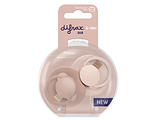 Difrax LOVI Prime Pacifier 6-18 Months - Nude/Blush 2ST