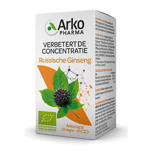 Arkocaps Russische Ginseng Capsules 45CP Arkocaps Russische Ginseng Capsules 45CP