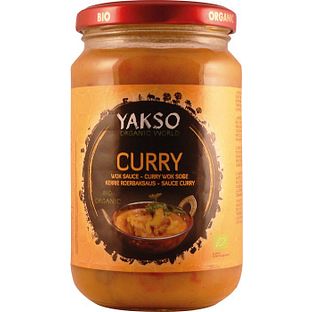 Yakso Roerbaksaus Kerrie 350GR