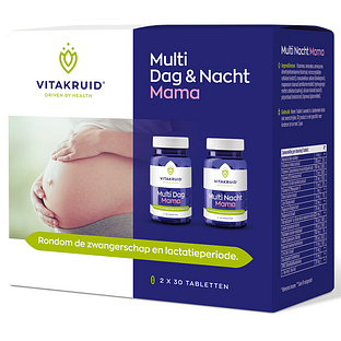 Vitakruid Multi Dag & Nacht Mama 100% Vegan 2 x 30 60TB